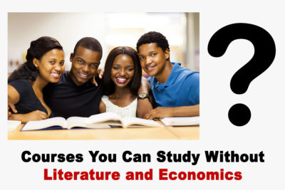 Full List of Courses You can Study Without Literature and Economics