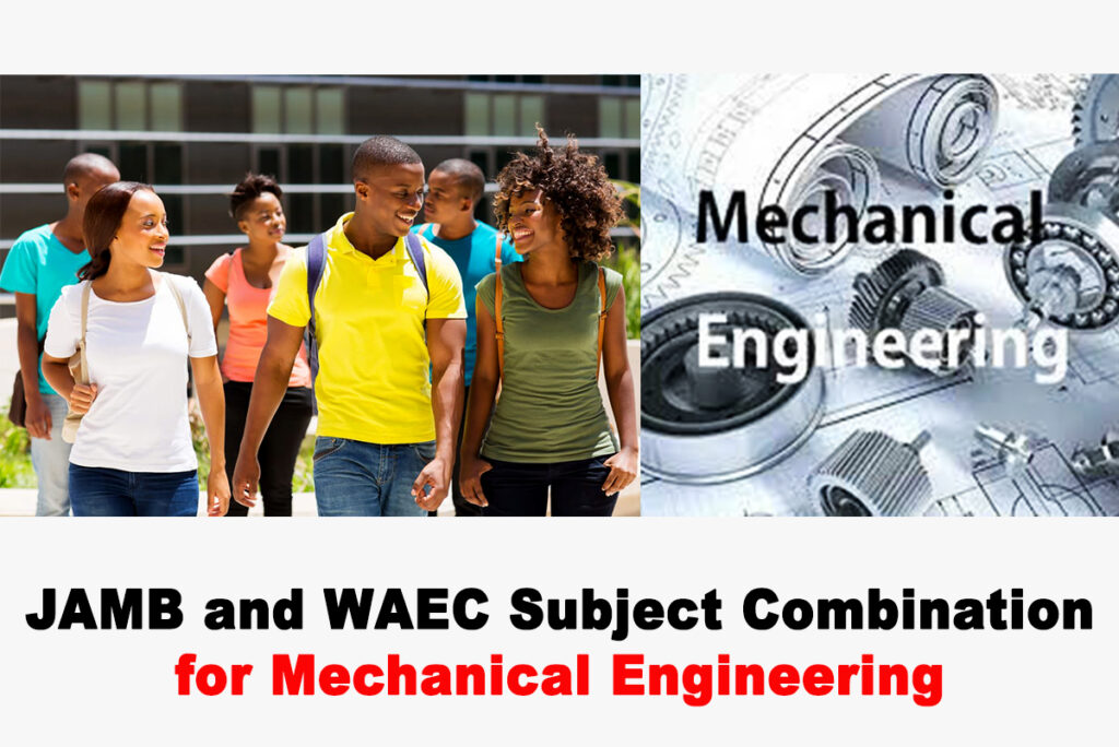 Subject Combination for Mechanical Engineering