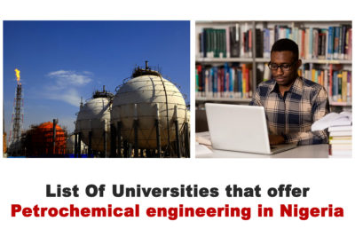 List Of Universities that offer Petrochemical Engineering in Nigeria