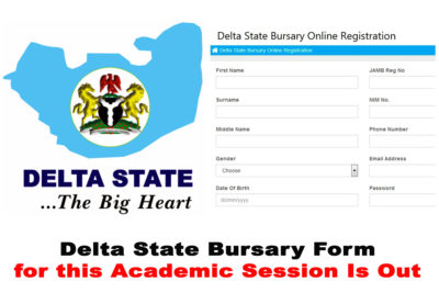 Delta State Bursary Form for 2019/2020 Academic Session Is Out | APPLY NOW