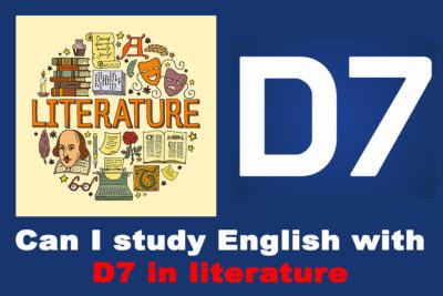 Can I Study English with D7 in Literature in Nigerian Universities? | YES YOU CAN