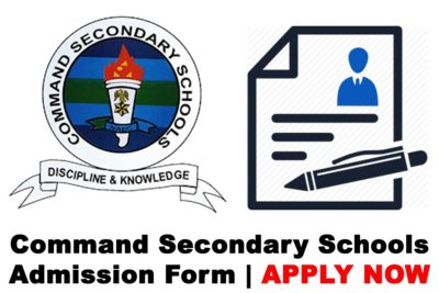 Command Secondary Schools Admission Form for 2020/2021 Academic Session