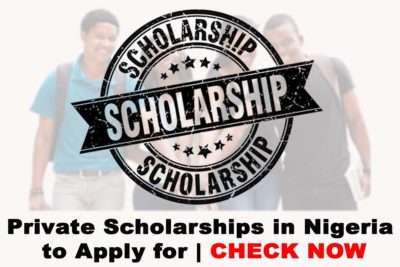 Top 5 Best Private Scholarships in Nigeria to Apply for | CHECK NOW