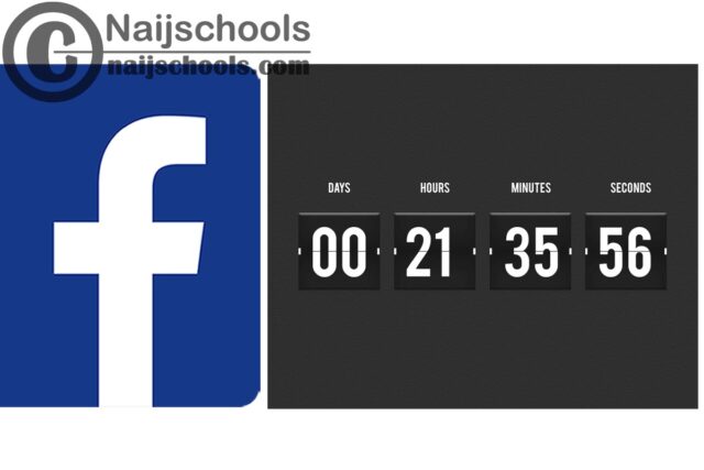 countdown clock facebook