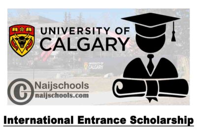 University of Calgary International Entrance Scholarship 2020 | APPLY NOW