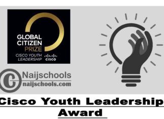 Global Citizen Prize: Cisco Youth Leadership Award 2024