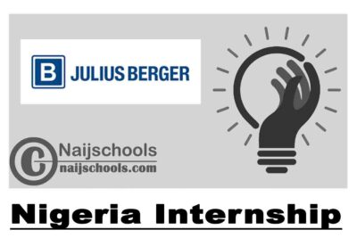 Julius Berger Nigeria Internship 2021 for Young Nigerians | APPLY NOW