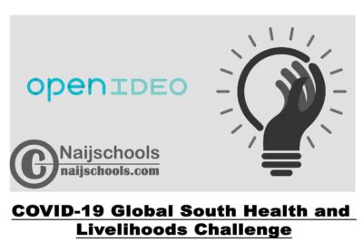 OpenIDEO COVID-19 Global South Health and Livelihoods Challenge 2020 | APPLY NOW
