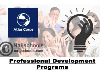 Atlas Corps Professional Development Programs 2023/2024