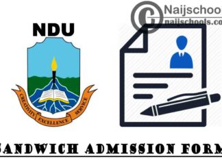 Niger Delta University (NDU) Sandwich Degree Programme Admission Form for 2020 Contact Session | APPLY NOW