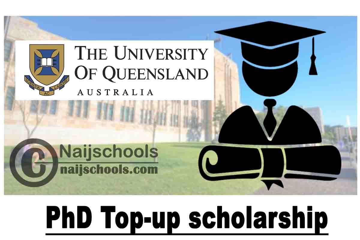 phd scholarship university of queensland
