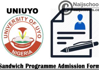 University of Uyo (UNIUYO) Sandwich Programmes Admission Form for 2020/2021 Academic Session | APPLY NOW