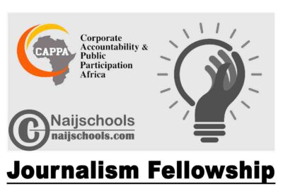 CAPPA Journalism Fellowship for Investigative Reporting on Trans Fat 2020 (Nigerians Only) | APPLY NOW