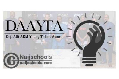 Deji Alli ARM Young Talent Award (DAAYTA) 2024