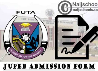 Federal University of Technology Akure (FUTA) JUPEB Admission Form for 2020/2021 Academic Session | APPLY NOW