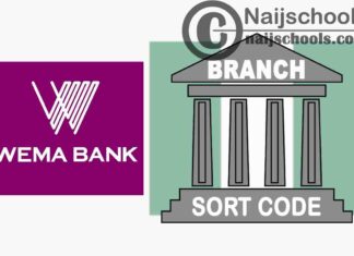 Full List of Wema Bank Branches and their Respective Sort Codes in Nigeria