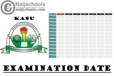 Kaduna State University (KASU) Examination Date for First Semester 2019/2020 Session | CHECK NOW