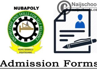 Nuhu Bamalli Poly PartTime Admission Form for 2023/2024