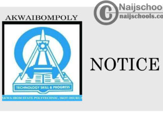 Akwa Ibom State polytechnic (AKWAIBOMPOLY) Notice to Staff & Students on Lecture and Test Free Week | CHECK NOW
