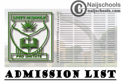Federal Government Unity Colleges JSS1 Admission List for 2020/2021 Academic Session | CHECK NOW