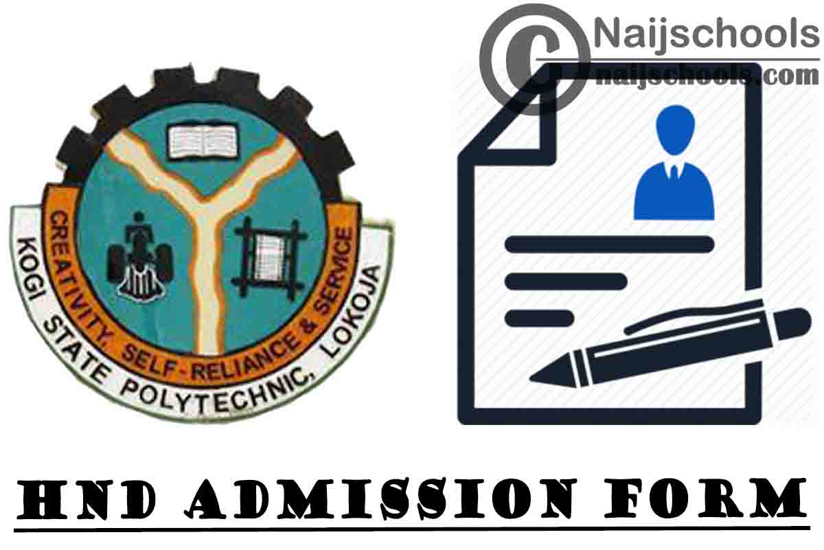 Kogi State Polytechnic HND Admission Form 2024/2025 Session