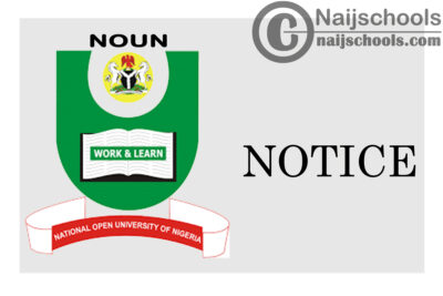 National Open University Of Nigeria (NOUN) Notice to Students who Registered for GST302 | CHECK NOW