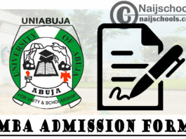 University of Abuja (UNIABUJA) Business School MBA & Executive MBA Admission Form for 2021/2022 Academic Session | APPLY NOW