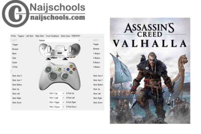 Assassin's Creed Valhalla X360ce Settings for Any PC Gamepad Controller | TESTED & WORKING