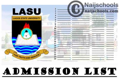 Lagos State University (LASU) Admission List for 2020/2021 Academic Session | CHECK NOW