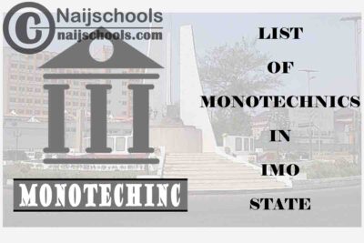 Full List of Accredited Monotechnics in Imo State Nigeria