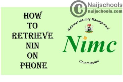 How to Retrieve Your Nigerian National Identity Number (NIN) on Your Phone