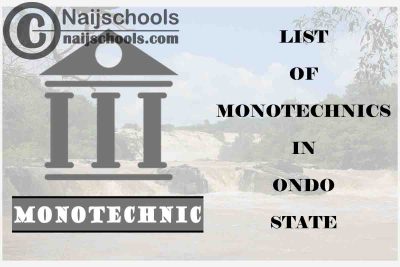 Full List of Accredited Monotechnics in Ondo State Nigeria