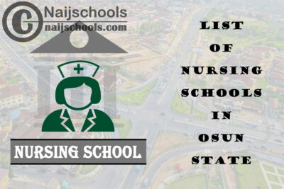 Complete List of Accredited Nursing Schools in Osun State Nigeria