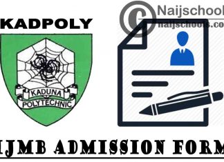 Kaduna Polytechnic (KADPOLY) IJMB Admission Form for 2021/2022 Academic Session | APPLY NOW
