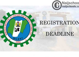 NILEST Extends First Semester Registration Deadline for 2019/2020 Academic Session | CHECK NOW
