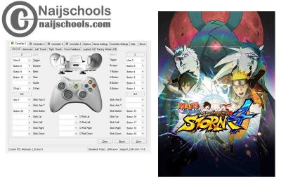 Naruto Shippuden: Ultimate Ninja Storm 4 X360ce Settings for Any Gamepad Controller | TESTED & WORKING