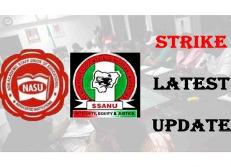 Latest 2021 SSANU & NASU Nationwide Strike Action Update | CHECK NOW