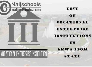 Full List of Vocational Enterprise Institutions in Akwa Ibom State Nigeria