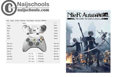 Nier: Automata X360ce Settings for Any PC Gamepad Controller | TESTED & WORKING