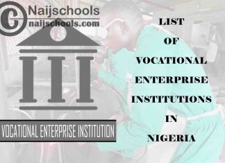 Full List of NBTE Accredited and Approved Vocational Enterprise Institutions in Nigeria