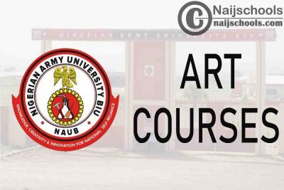 Full List of Art Courses Offered in NAUB (Nigerian Army University Biu) and their Admission Requirement