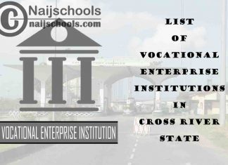 Full List of Vocational Enterprise Institutions in Cross River State Nigeria