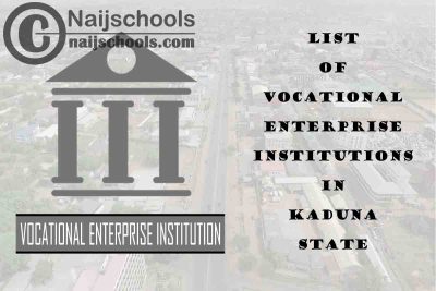 Full List of Vocational Enterprise Institutions in Kaduna State Nigeria