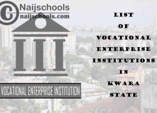 Full List of Vocational Enterprise Institutions in Kwara State Nigeria