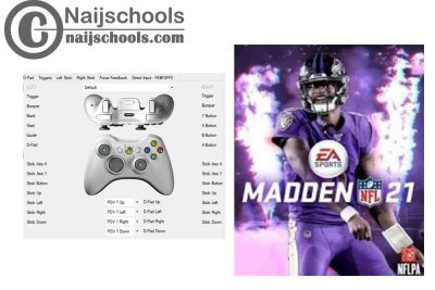  Madden NFL 21 X360ce Settings for Any PC Gamepad Controller | Tested & Working