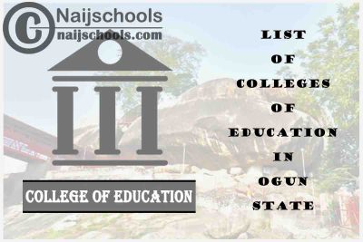 Full List of Accredited Colleges of Education in Ogun State Nigeria
