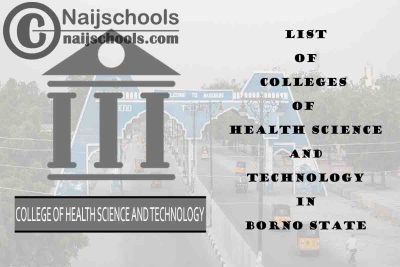Full List of Colleges of Health Science and Technology in Borno State Nigeria