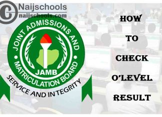 How to Check Your O’Level Result on JAMB Portal 2022
