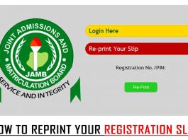 How to Reprint Your 2022 JAMB Registration Slip