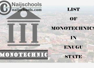 Full List of Accredited Monotechincs in Enugu State Nigeria